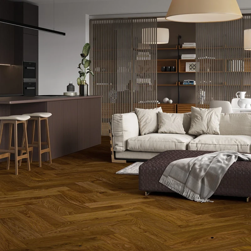 Stejar Honey Herringbone 180 photo1